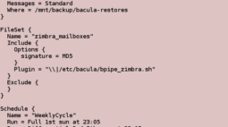 Backup do Zimbra Granular de Caixas de Email e Restore Automático com o Bacula e Plugin Bpipe 4