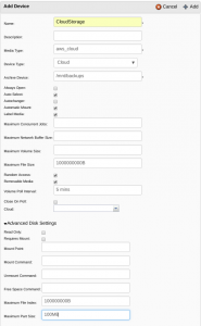 Driver Nuvem/Cloud Storage S3 e CEPH Bacula Enterprise – Guia Rápido 5