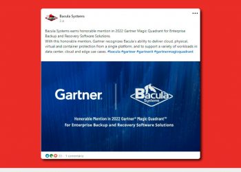 Menção Honrosa no Gartner Magic Quadrant 2022