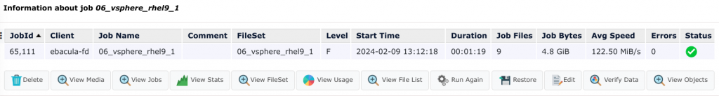 Comparativo Performance Bacula Enterprise versus Veeam: Bacula até 1250% mais rápido 15